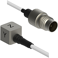 Dytran 3133A2, Triaxial Integrated Electronic Piezoelectric (IEPE) Accelerometer