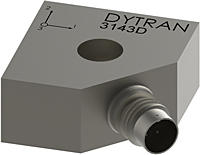 Dytran 3143D1, Triaxial Integrated Electronic Piezoelectric (IEPE) Accelerometer