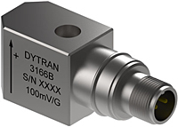 Dytran 3166B, Industrial Integrated Electronic Piezoelectric (IEPE) Accelerometer