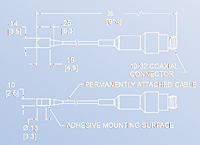 Dytran 3224A1, Miniature Integrated Electronic Piezoelectric (IEPE) Accelerometer-2