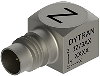 Dytran 3273A2, Triaxial Integrated Electronic Piezoelectric (IEPE) Accelerometer