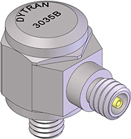 Dytran 3035B Series, Miniature Integrated Electronic Piezoelectric (IEPE) Accelerometer