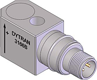 Dytran 3166B Series, Industrial Integrated Electronic Piezoelectric (IEPE) Accelerometer-3