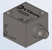 Dytran 7503A Series, High-Performance Triaxial Variable Capacitance (VC) Accelerometer