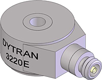 Dytran 3220E, Miniature Integrated Electronic Piezoelectric (IEPE) Accelerometer-3