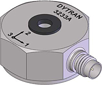 Dytran 3233A, Triaxial Integrated Electronic Piezoelectric (IEPE) Accelerometer-3