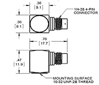 Dytran 3023B8, Integrated Electronic Piezoelectric (IEPE) Accelerometer - 2