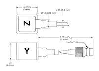 Dytran 3133B3, Integrated Electronic Piezoelectric (IEPE) Accelerometer - 2