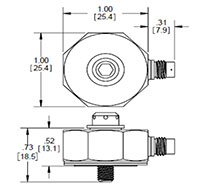 Dytran 3233A2T, Integrated Electronic Piezoelectric (IEPE) Accelerometer - 2