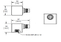 Dytran 3433A1, Integrated Electronic Piezoelectric (IEPE) Accelerometer - 2
