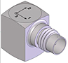 Dytran 3023A Series, Triaxial Integrated Electronic Piezoelectric (IEPE) Accelerometer3023AH