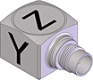 Dytran 3333A Series, Triaxial Integrated Electronic Piezoelectric (IEPE) Accelerometer